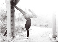 Jill O'Dell yoga session